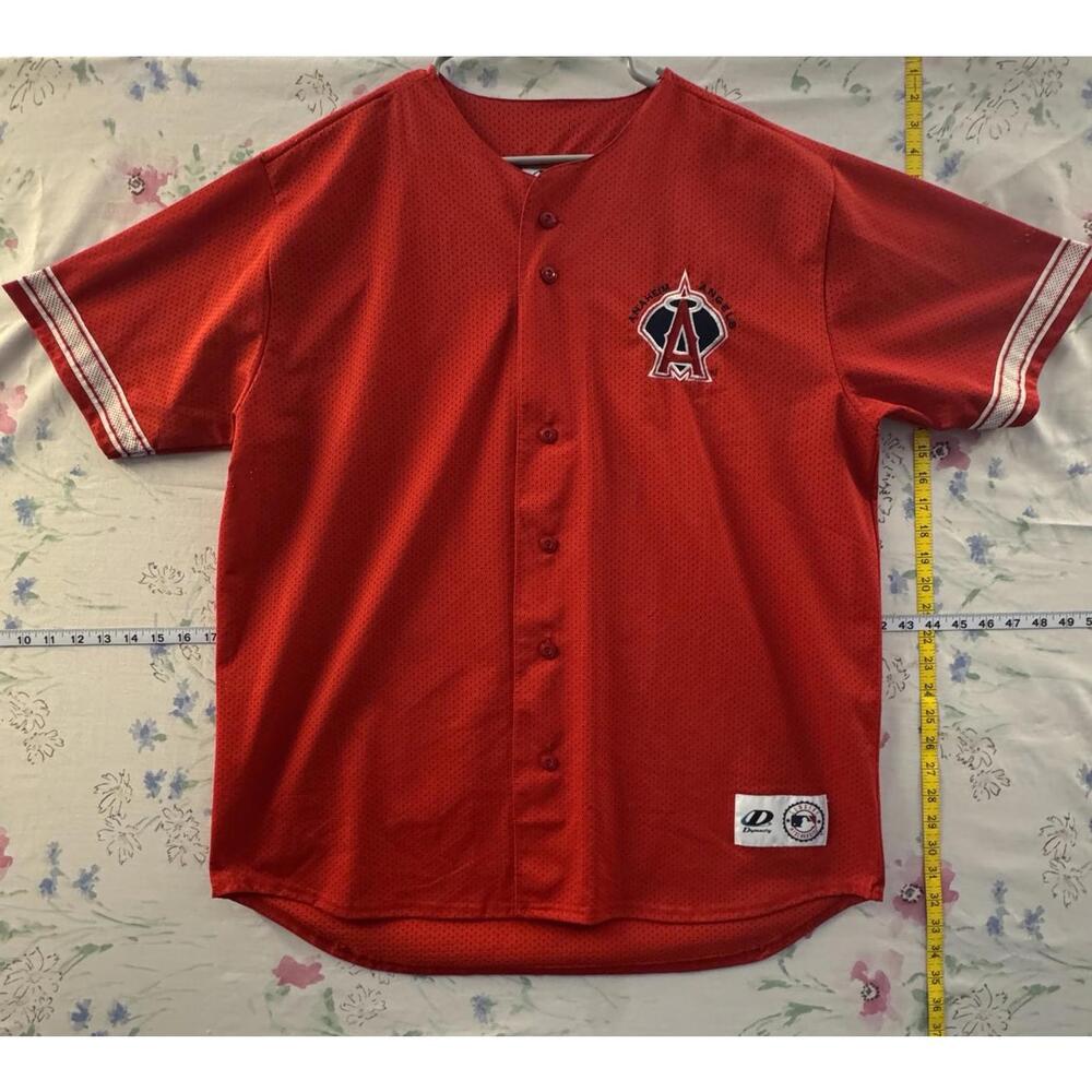 vintage anaheim angels Dynasty jersey Men’s Size Large‎